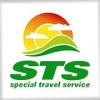 S.T.S. Special Travel Service Guatemala Logo
